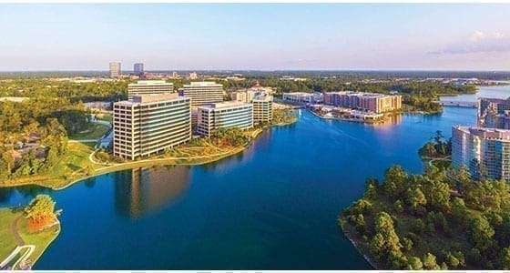 The Woodlands neighborhood