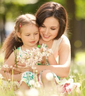 Woman with Daughter