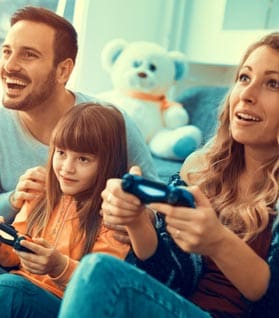 Family Playing Games